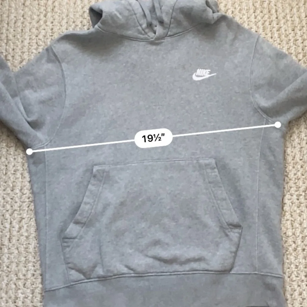 NIKE | Kids Gray Pullover Hoodie Small - Picture 14 of 14